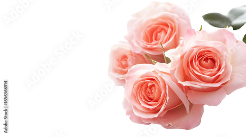 Fototapeta Naklejka Na Ścianę i Meble -  pink roses png