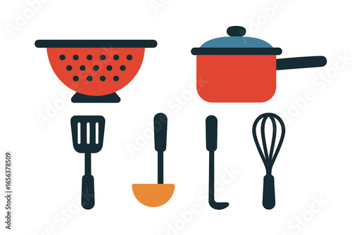 Kitchen Utensils and Cookware Set
