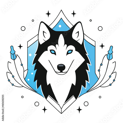 Pet dog illustration