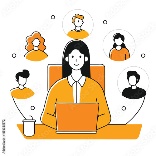 online business meeting 