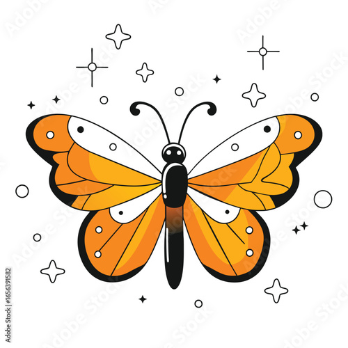 butterfly vector illustration