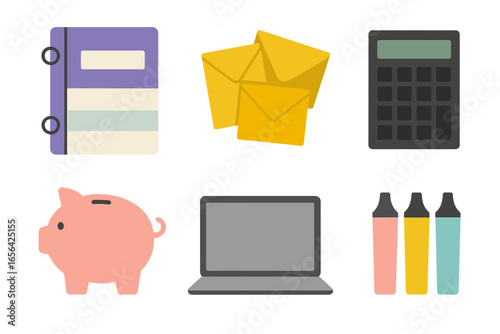 And Finance Icons Set