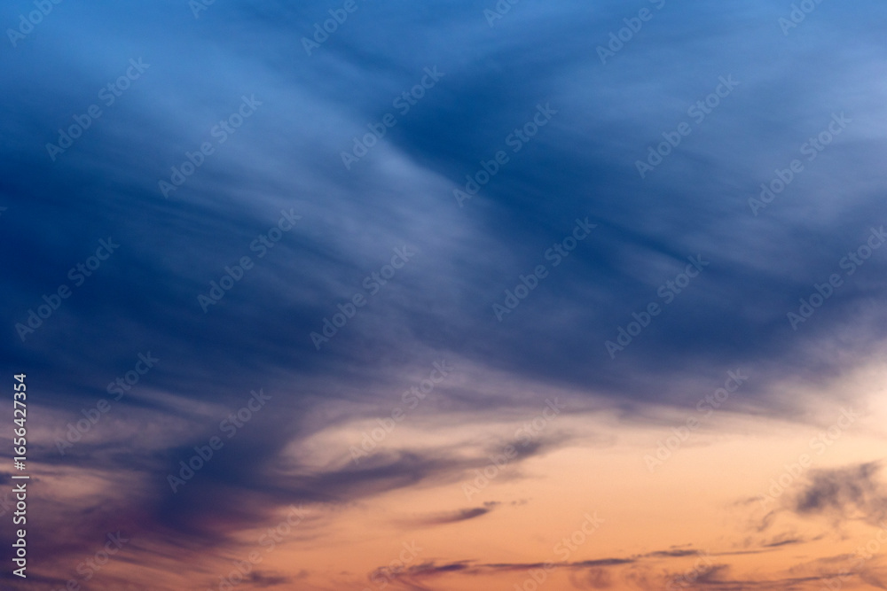 Obraz premium dramatic sky with clouds