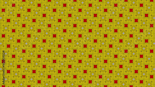 Floral pattern, vector print, vintage texture.