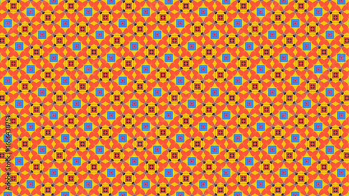 Floral pattern, vector print, vintage texture.