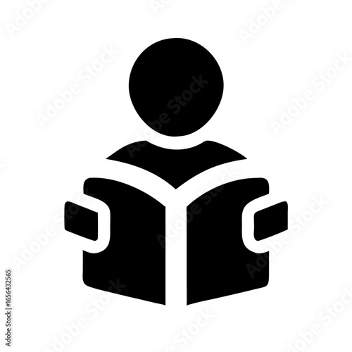 Person reading a book, symbolizing education, knowledge, and the pursuit of learning