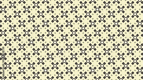 Floral pattern, vector print, vintage texture.