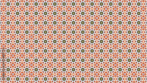 Floral pattern, vector print, vintage texture.