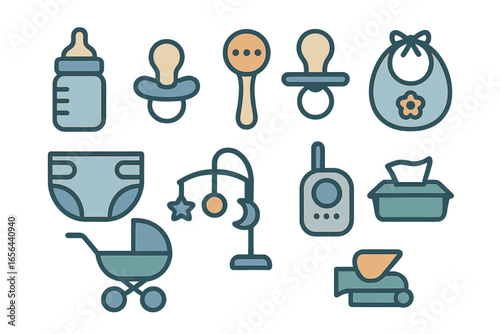 Baby Care Items Set