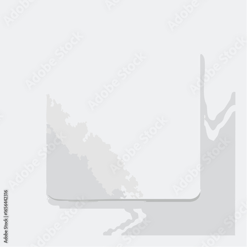 White paper square textured banner.