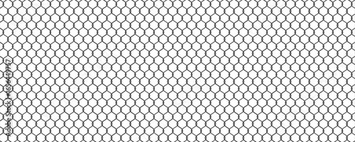 Wire mesh fence, background. Vector illustration