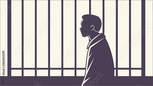 prisoner in jail