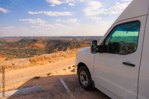 Canyon Side Parking at Palo Duro Canyon