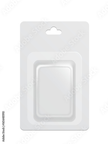White Clear Product Package Box Transparent Blister