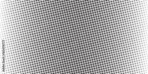 grunge Halftone white and black dots pattern and black gradient grunge texture background. Dotted line comic sport style vector illustration