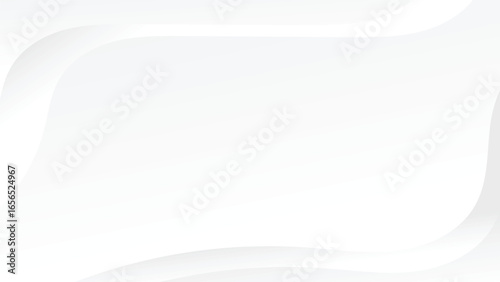 white background with abstract color gradient and decorative graphic lines