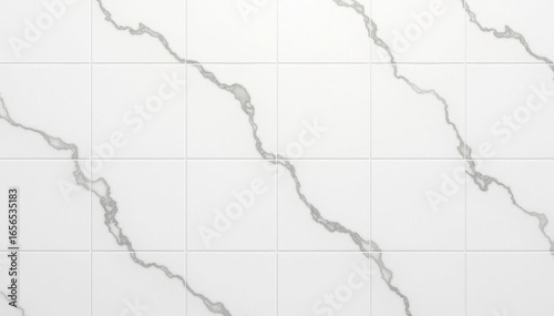 Seamless white marble tile floor, polished texture , texture, glossy