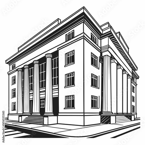 vector illustration of a house