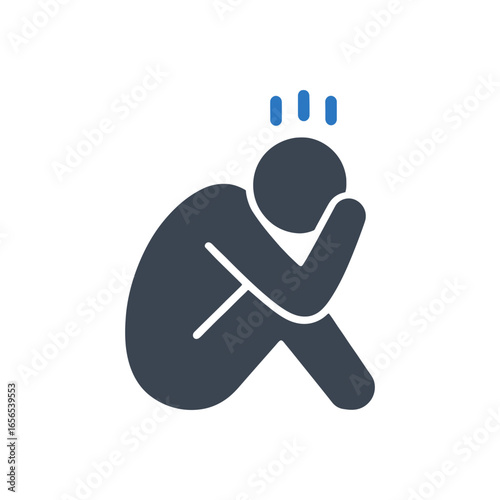 Anxiety Attack Icon