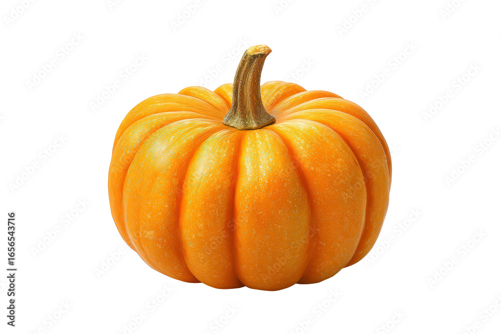 Obraz premium Halloween pumpkin isolated on transparent background