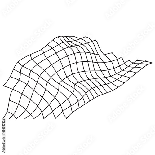 vector design of net icon elements

