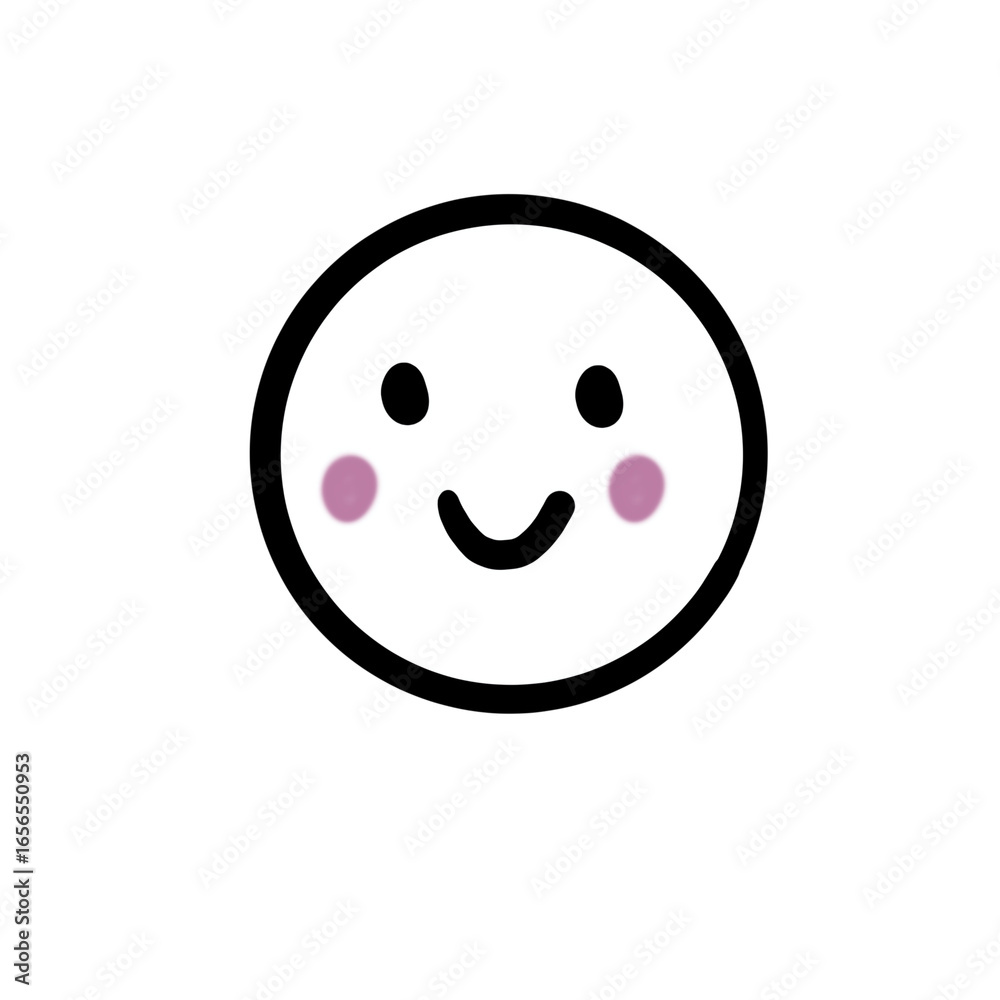 Fototapeta premium happy smiley face