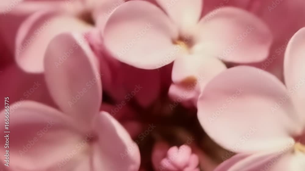 Soft focus close-up of delicate pink flower petals Soft focus close-up of delicate pink flower petals
