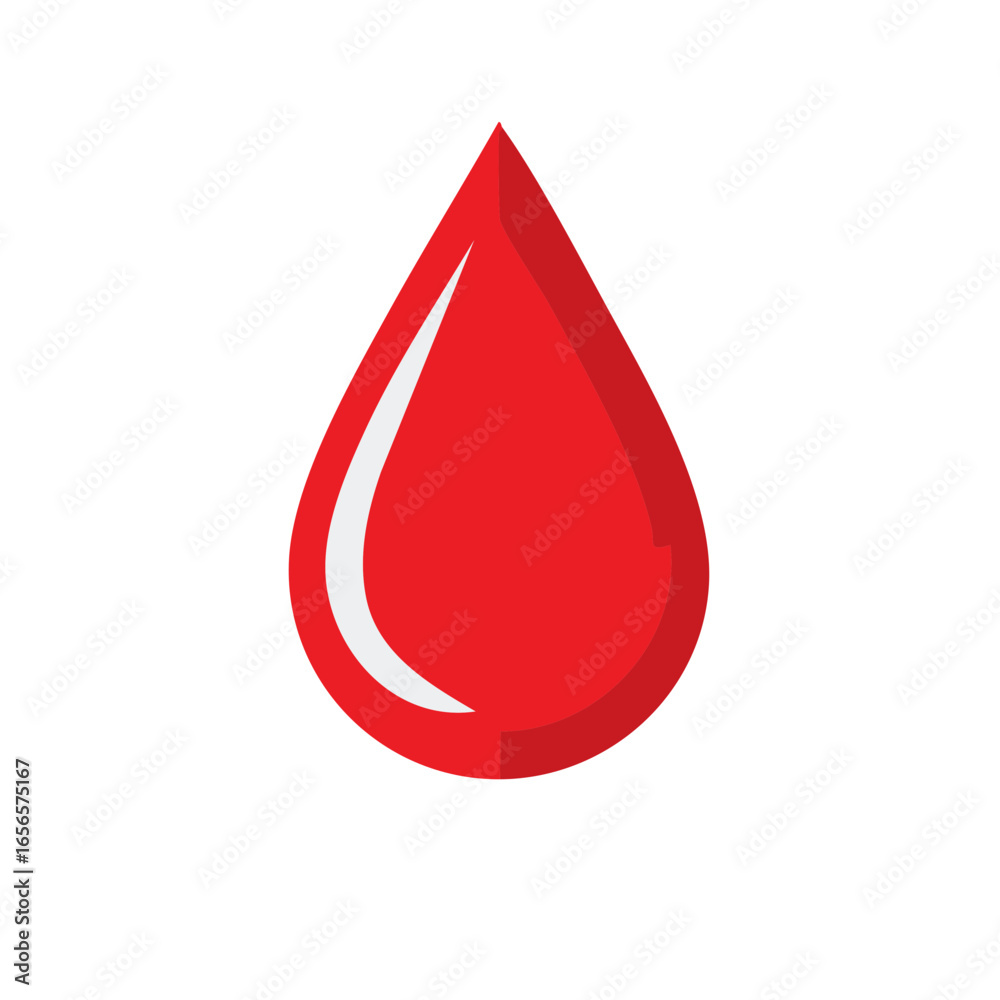 Graphic Red Fluid Drop with Shadow Visualizing Health, Science, and Vitality Concepts and Medical Concerns Graphic Red Fluid Drop with Shadow Visualizing Health, Science, and Vitality Concepts and Medical Concerns