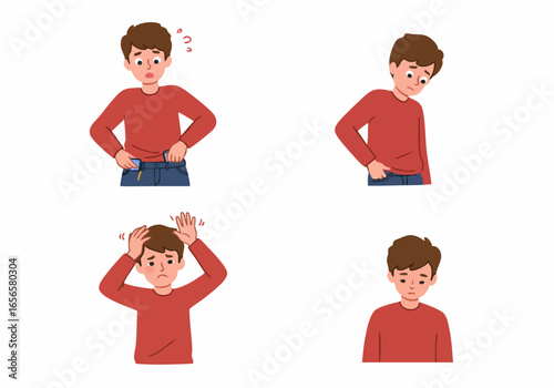 Weight Gain and Body Image: A Young Man's Emotional Struggles and Frustration