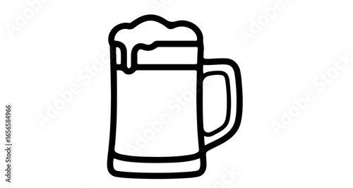Find a cold beer mug illustration vector graphic for your next project or design needs today now download it