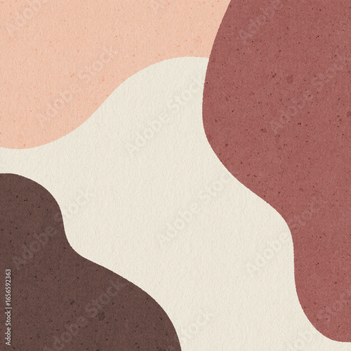 Abstract organic shapes with soft pastel colors create calm and artistic background texture