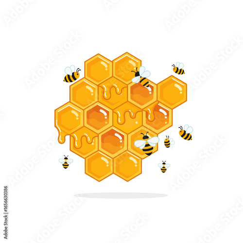 honey comb design very cool 