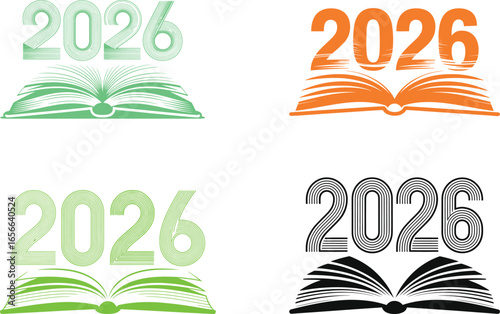 2026 New Year Book Designs  Graphics