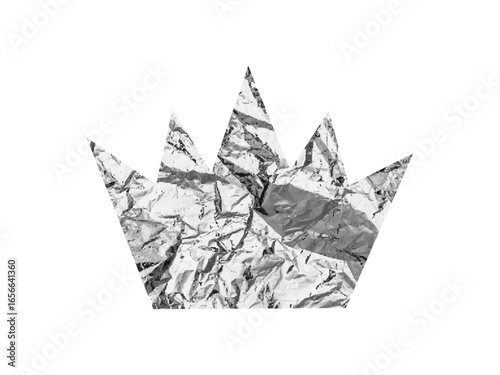 foil metal crown
