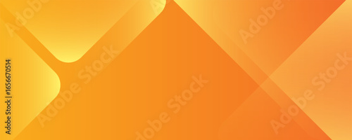 Abstract orange and yellow geometric background. Dynamic shapes composition. Cool background design for posters.vector eps10