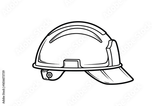 Hard hat, essential head protection for construction sites