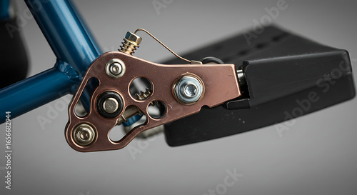 Wallpaper Mural Close-up of a wheelchair footrest with metal hardware and spring. Torontodigital.ca