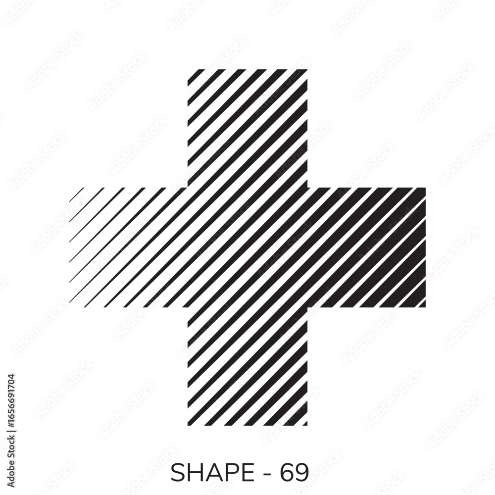 Obraz premium Shape All [text center]