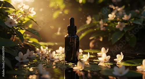 candles in the garden