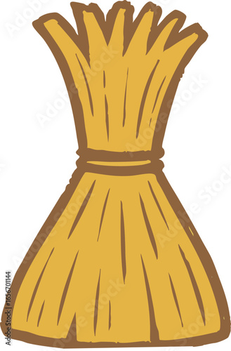 식볏짚단_쌀_지푸라기_추수_이삭_농사_농부