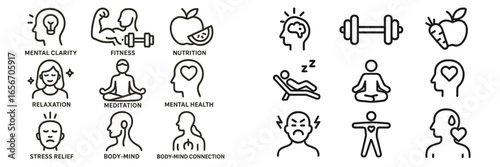 Focus on mental health and well-being through fitness, nutrition, and relaxation practices for a balanced lifestyle