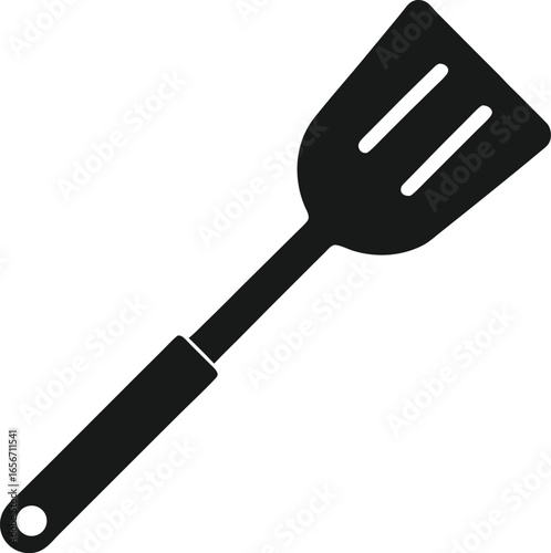 kitchen spatula isolated 