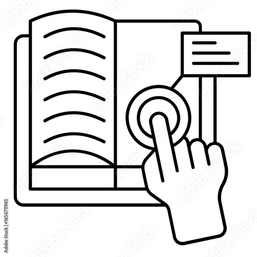 Line Interactive Icon