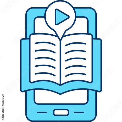Digital Book Icon