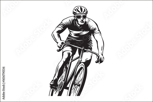 Mountain Biking Silhouette Pack | Extreme Cycling Vector Set