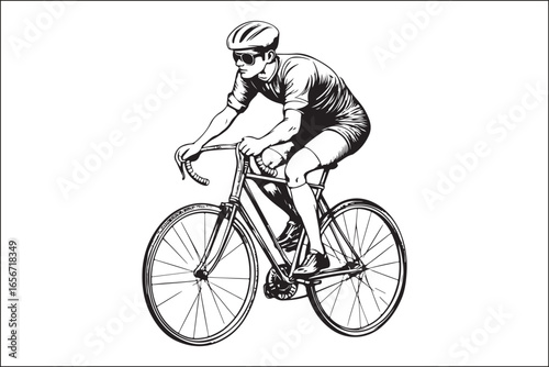 Mountain Biking Silhouette Pack | Extreme Cycling Vector Set