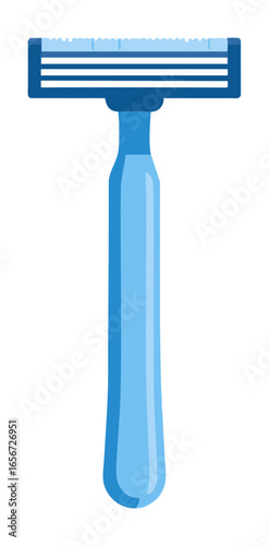 Jednorazowa maszynka do golenia ilustracja