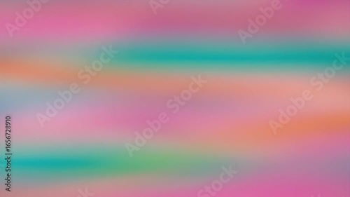 Soft, blurred abstract background with pink, orange, and teal gradients flowing