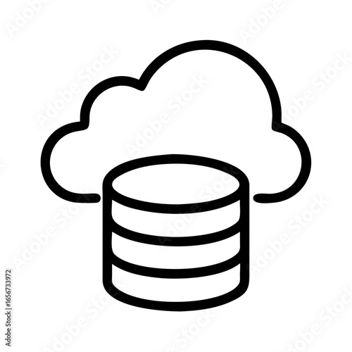 cloud computing concept illustration