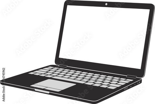 Open laptop silhouette royalty free stock photos premium quality